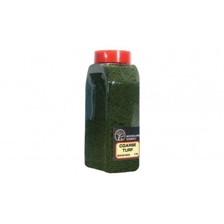 Flocage vert moyenr / Coarse turf medium green, Shaker 945cm³