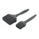 2 brosses pour plâtre / Plaster brush set