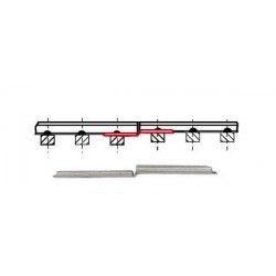 6 Eclisses de compensation / Transition rail joiners, Code 83 H0