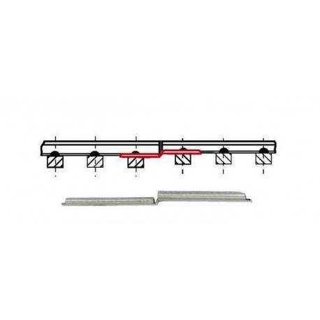 6 Eclisses de compensation / Transition rail joiners, Code 83 H0