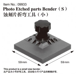 Plieuse p/ photo-découpe / Photo Etched parts Bender (S)