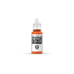 Model Color Orange Foncé / Bright Orange Mat, RAL2004, 17 ml