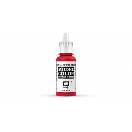 Model Color Magenta Mat, RAL4006, 17 ml