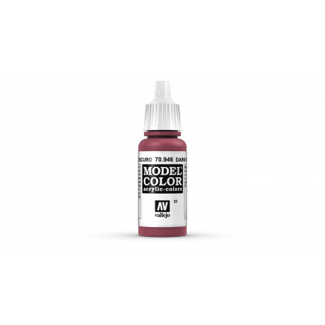 Model Color Rouge Foncé / Dark Red Mat, 17 ml