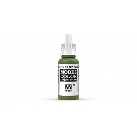 Model Color Vert Olive Green Mat, 17 ml