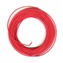 Câble Rouge / Red Wire 0.2 mm, 3A, 7m