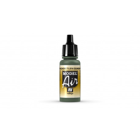 Model Air Gunship Green,17ml