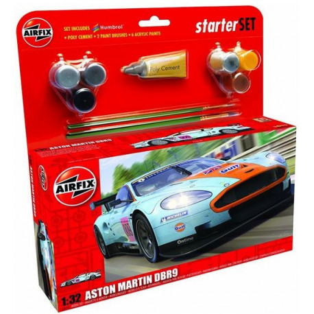 Starter Set Aston Martin DBR9 Gulf-1-32