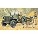 Jeep Willys with Trailer 1/35