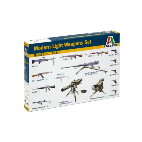 Set d'armes légères modernes / Modern Light weapon set 1/35