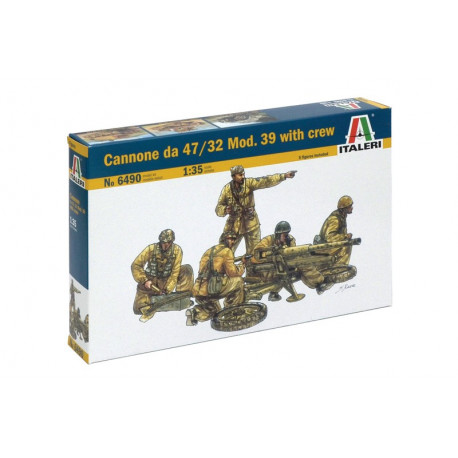 Cannone da 47/32 Mod. 39 avec équipage / with crew 1/35