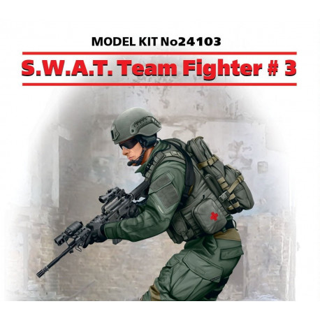 S.W.A.T. Team Fighter 1/24