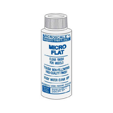 Micro Coat Flat - 1 oz. bottle (Clear Flat finish)