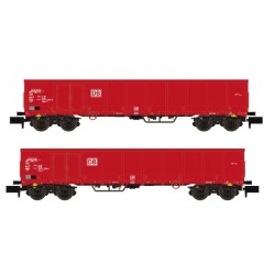 2 wagons eanos x059 DB rouges Ep VI N