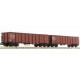 Set deux wagons-eanos-x-055-AAE-N-V-DB