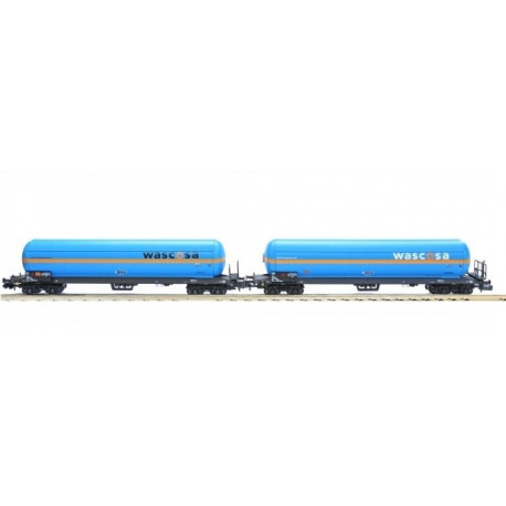 Set 2 wagons citernes Wascosa DB IV-V-N