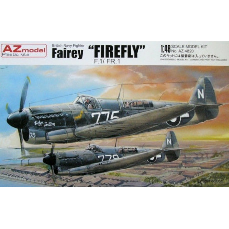 British navy Fairey Firefly f.1-fr1-1-48