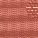 Plastikard brique rouge 2 mm / English bond brick 330 * 220