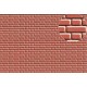 Plastikard brique rouge 2 mm / English bond brick 330 * 220