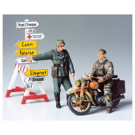 German Motorcycle Orderly Set 1/35