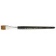 Pinceau pure sable plat 1