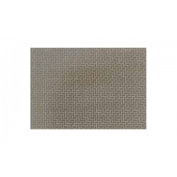 Plaque Diorama Briques Grises / Diorama Material Sheet Gray-Colored Brickwork, 210x297mm