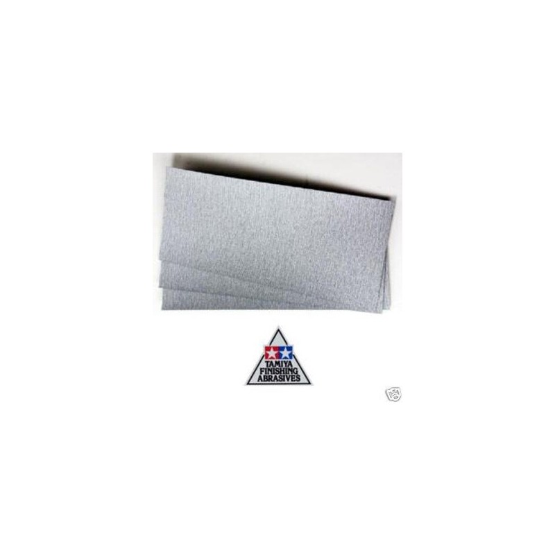 Set de 3 Papiers Abrasifs Grain 2000 / 3 Finishing Abrasives P2000