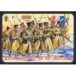 French Line Infantry on the March, Epoque Napoléonienne 1/72