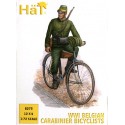 Carabiniers Belges à vélo / Belgian Carabinier Bicyclists, WWI 1/72
