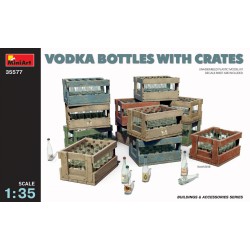 Vodka bottles and crates 1/35