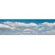 Fond de décor "nuages" / Backround setting clouds 276 x 80 cm