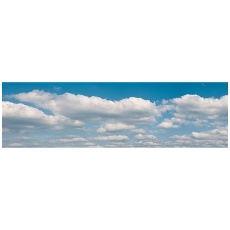 Fond de décor "nuages" / Backround setting clouds 276 x 80 cm