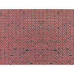 Plaque mur cartonnée / Wall plate red brick of cardboard