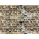 Plaque mur cartonnée / Wall plate sandstone light-grey of cardboard