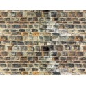 Plaque mur cartonnée pierre gris clair / Wall plate sandstone light-grey of cardboard