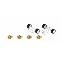 4 paliers en laiton / 4 Brass bush bearings ? 3mm