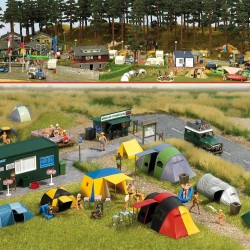 Terrain de camping / Campground Scene H0