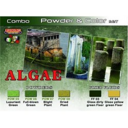 Combo powder & color algae