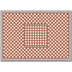 2 Plaques de décoration "Dalles" / Pieces area pavement "Tiles" H0