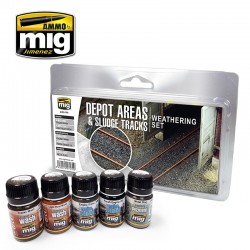 Weathering Set Depot Areas / Sludge Tracks