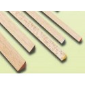 Longeron balsa triangulaire 1000 x 15 x 15 mm