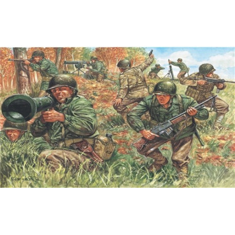 American Infantry, WWII, 1/72