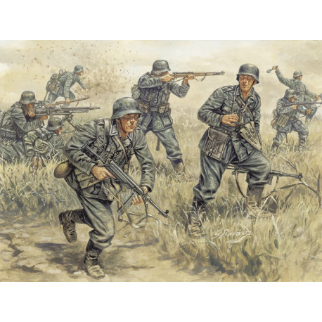 German Infantry, WWII, 1/72