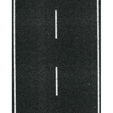 Route Bitume / Asphalt road, 100x8cm H0