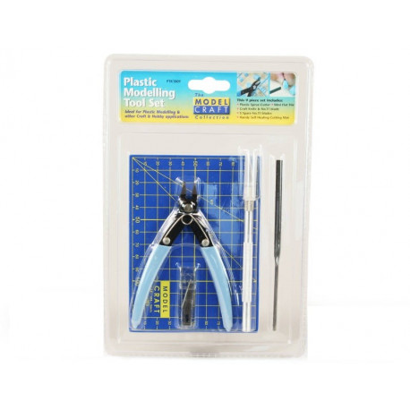 Set d'outillages 9 Pce Plastic Modelling Tool Set