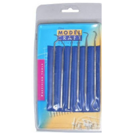 Set de 6 crochets sondes en acier / Stainless Steel Probes Set