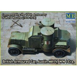 British armoured car austin MK IV WWI 1/72