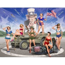 World War II Era, Pin-up 1/35