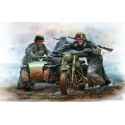 German motorcyclists, WW II 1/35