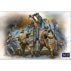 World War I Era, Hand-to-hand fight, German & British Infantry 1/35
